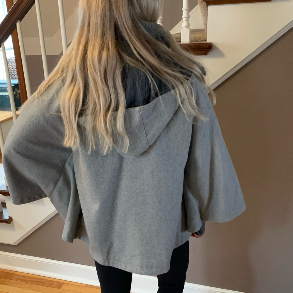 Timeout Wool Winter Cape Jacket